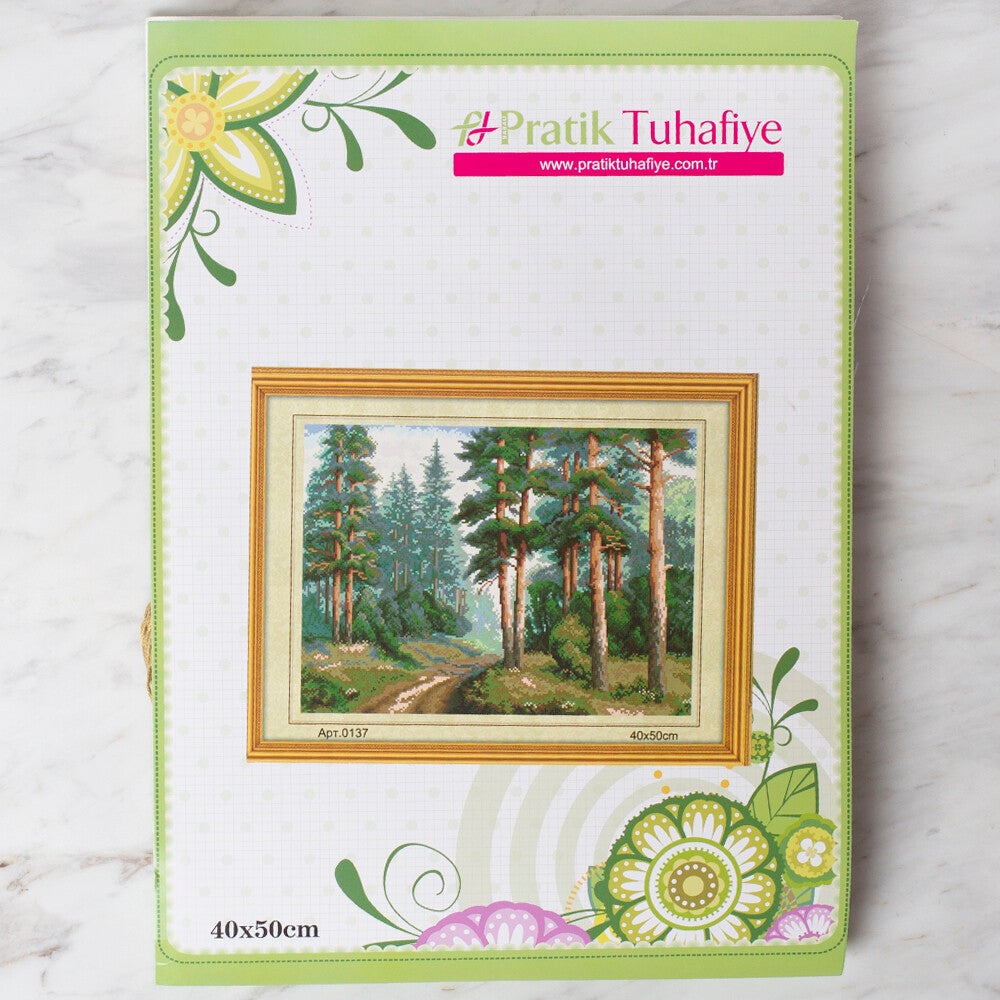 Kanaviçe Nakış Seti 40x50 cm - 0137